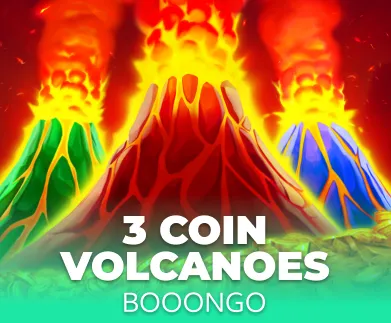 3 Coin Volcanoes slot cover